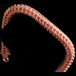 Copper Roundmail Bracelet